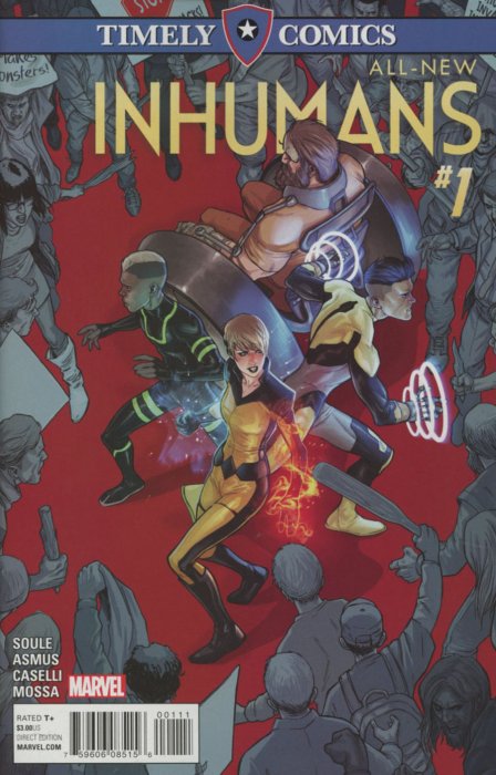 Timely Comics: All-New Inhumans # 1 (Marvel Comics 2016)