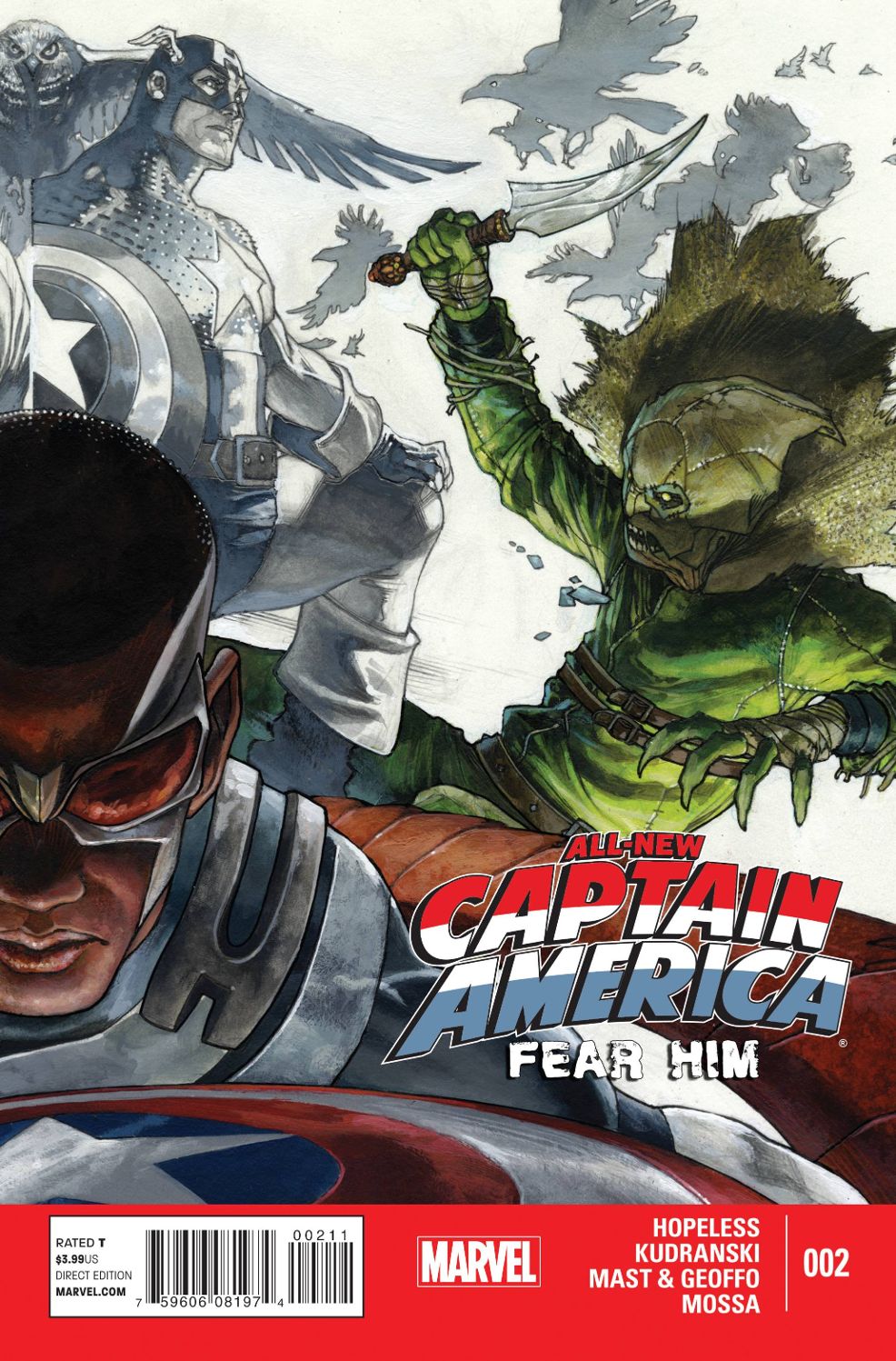 All-New Captain America: Fear Him # 2 (Marvel Comics 2015)