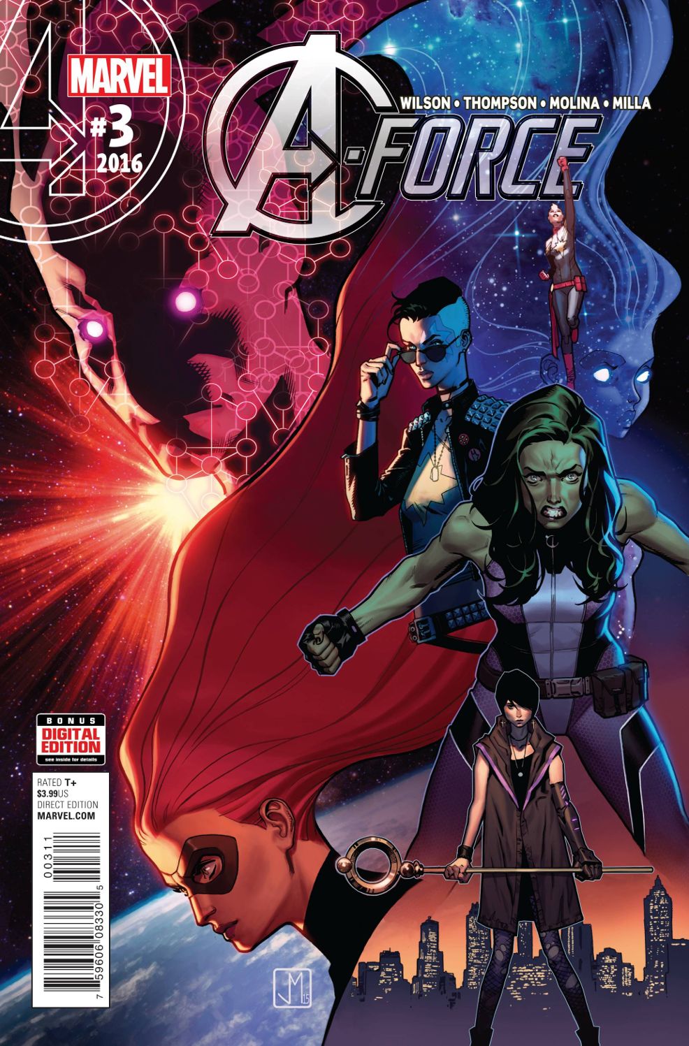 A-Force CW # 3 (Marvel Comics 2016)