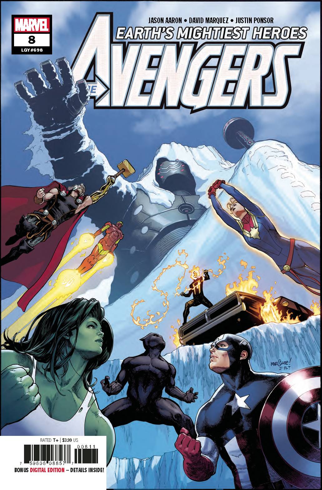 Avengers # 8 (Marvel Comics 2018)