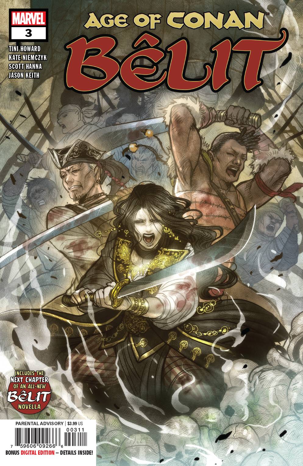Age Of Conan: Belit # 3 of 5 (Marvel Comics 2019)