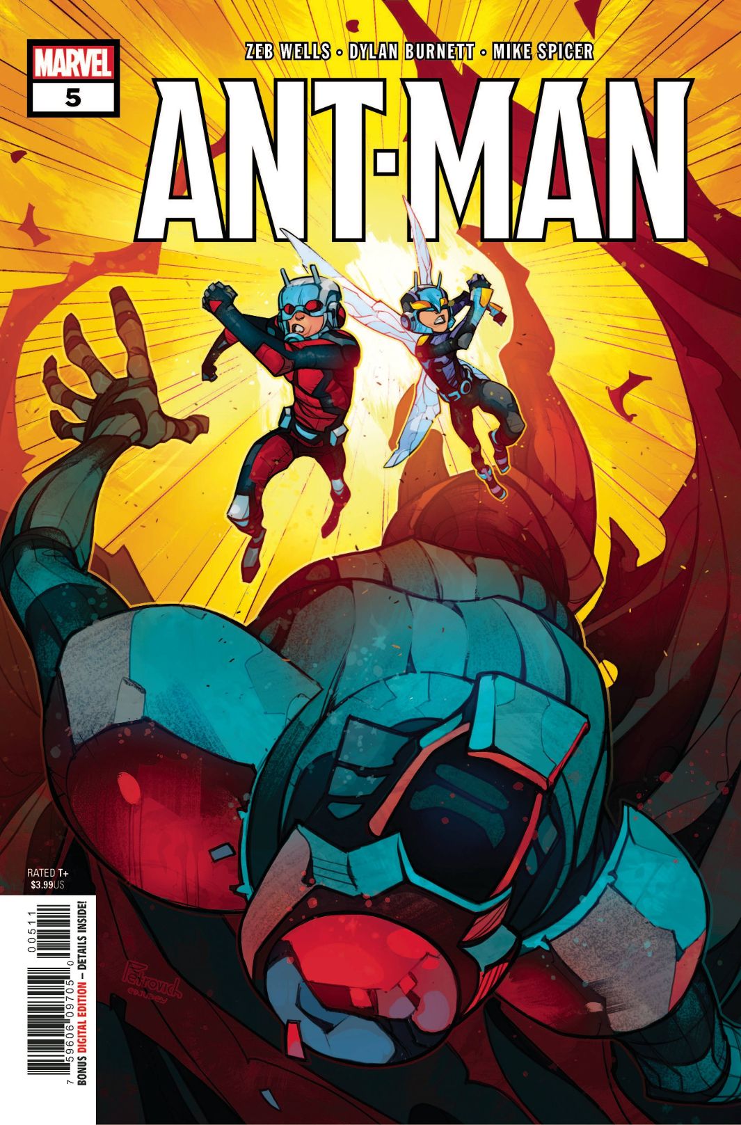 Ant-Man # 5 of 5 (Marvel Comics 2020)
