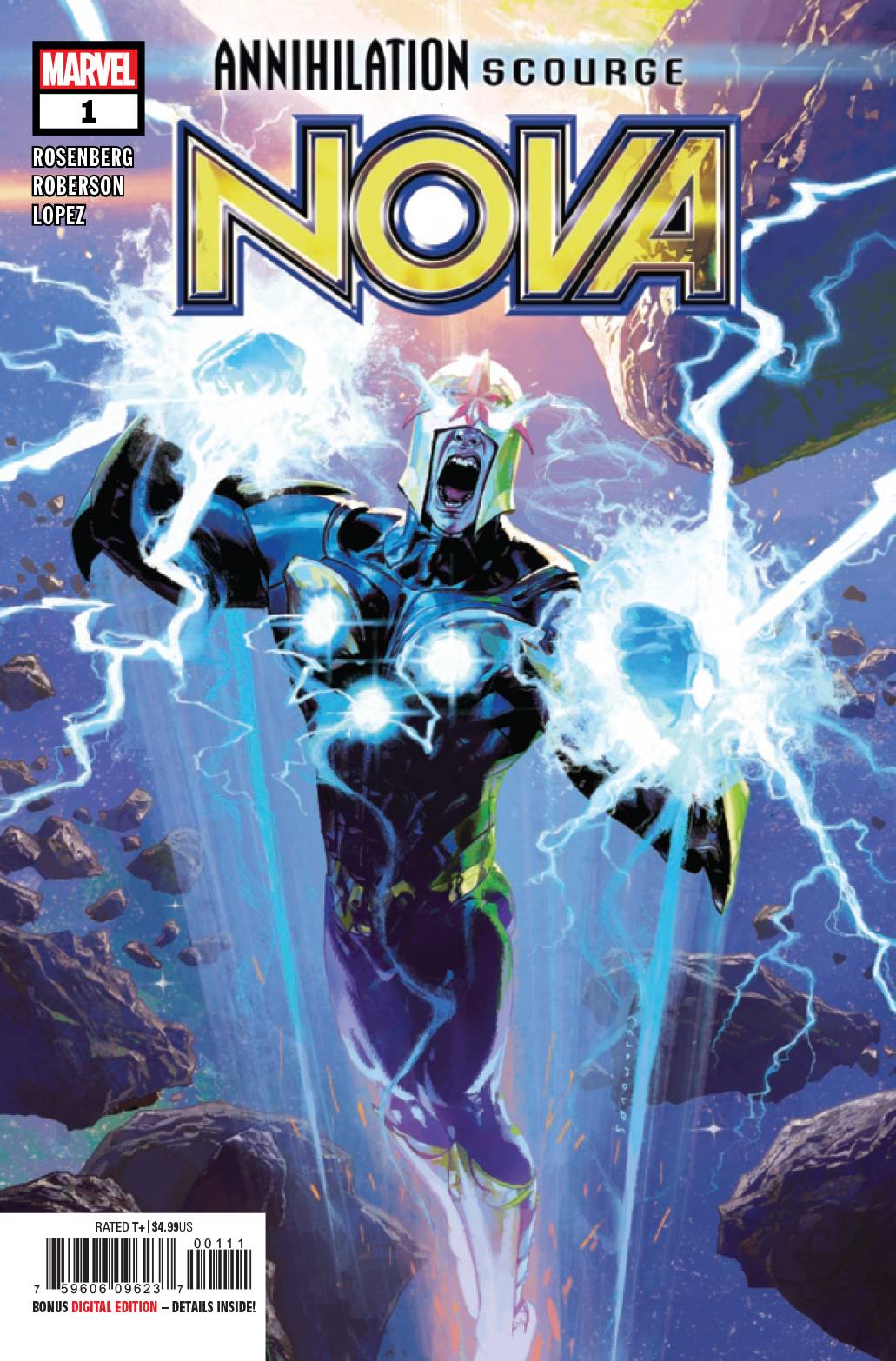 Annihilation Scourge: Nova # 1 (Marvel Comics 2019)