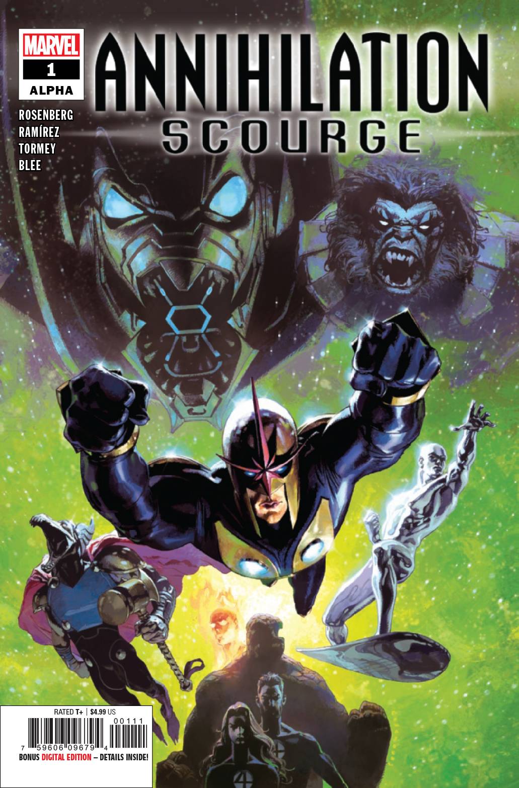 Annihilation Scourge: Alpha # 1 (Marvel Comics 2019)