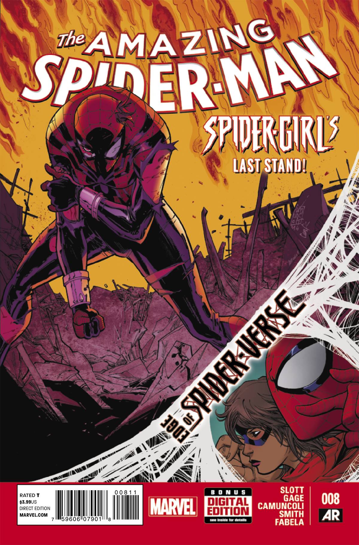 Amazing Spider-Man # 8 (Marvel Comics 2015)