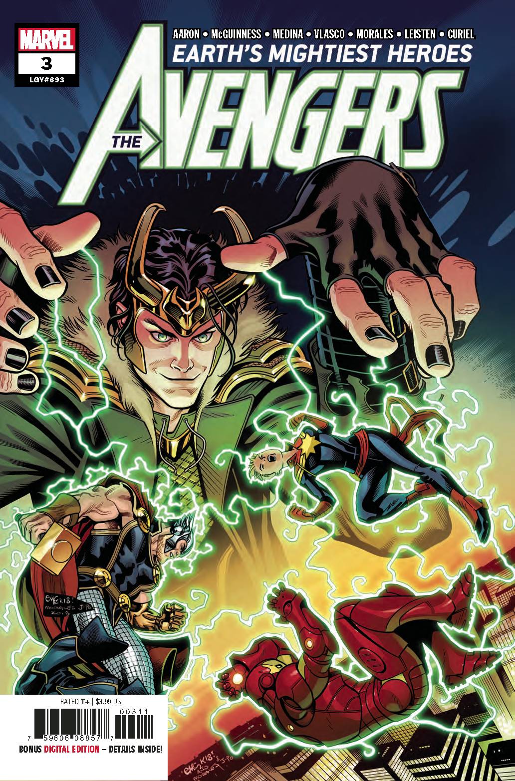Avengers # 3 (Marvel Comics 2018)