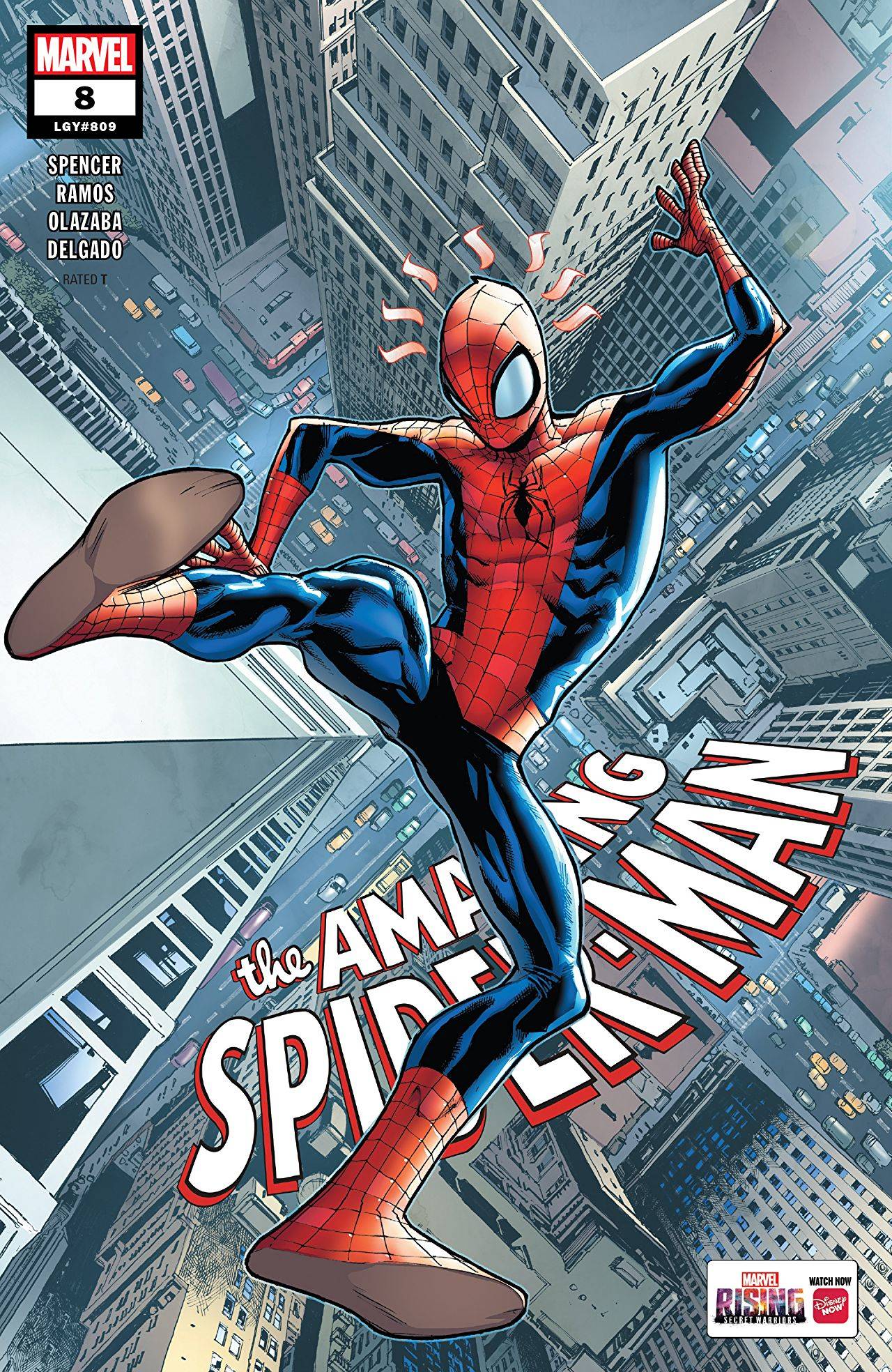 Amazing Spider-Man # 8 (Marvel Comics 2018)