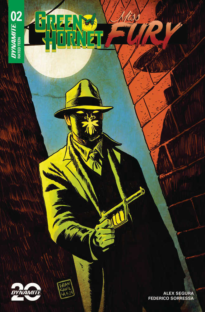 Green Hornet Miss Fury #2 (Dynamite Comics 2025) Cover A Francavilla