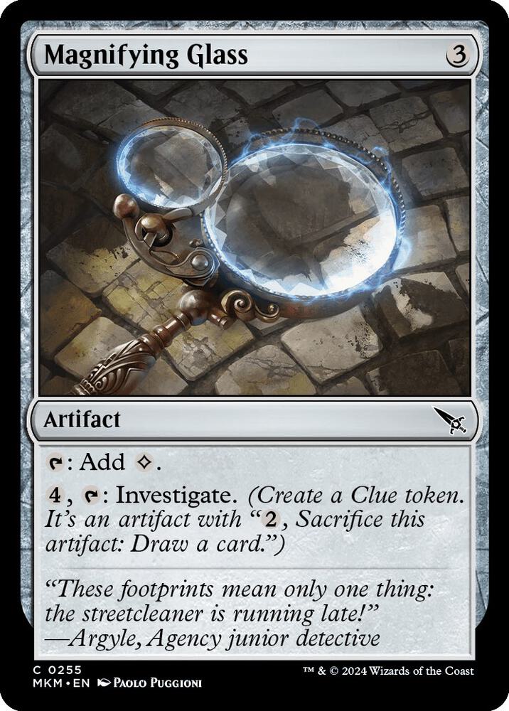 Magnifying Glass - Murders at Karlov Manor (MKM) 255C