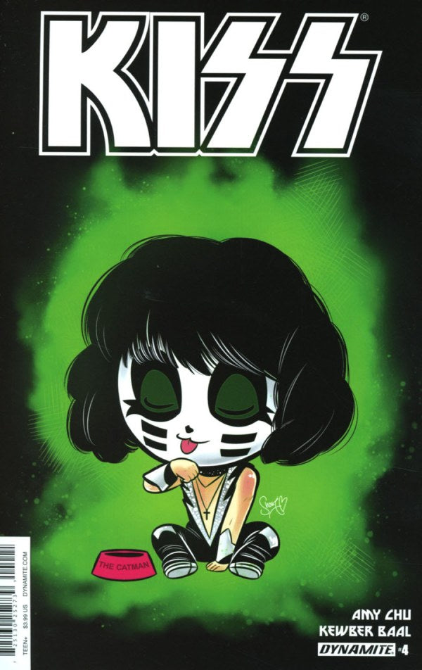 Kiss # 4 (Dynamite Comics 2016) Variant Cover B Shouri Catman Emoji