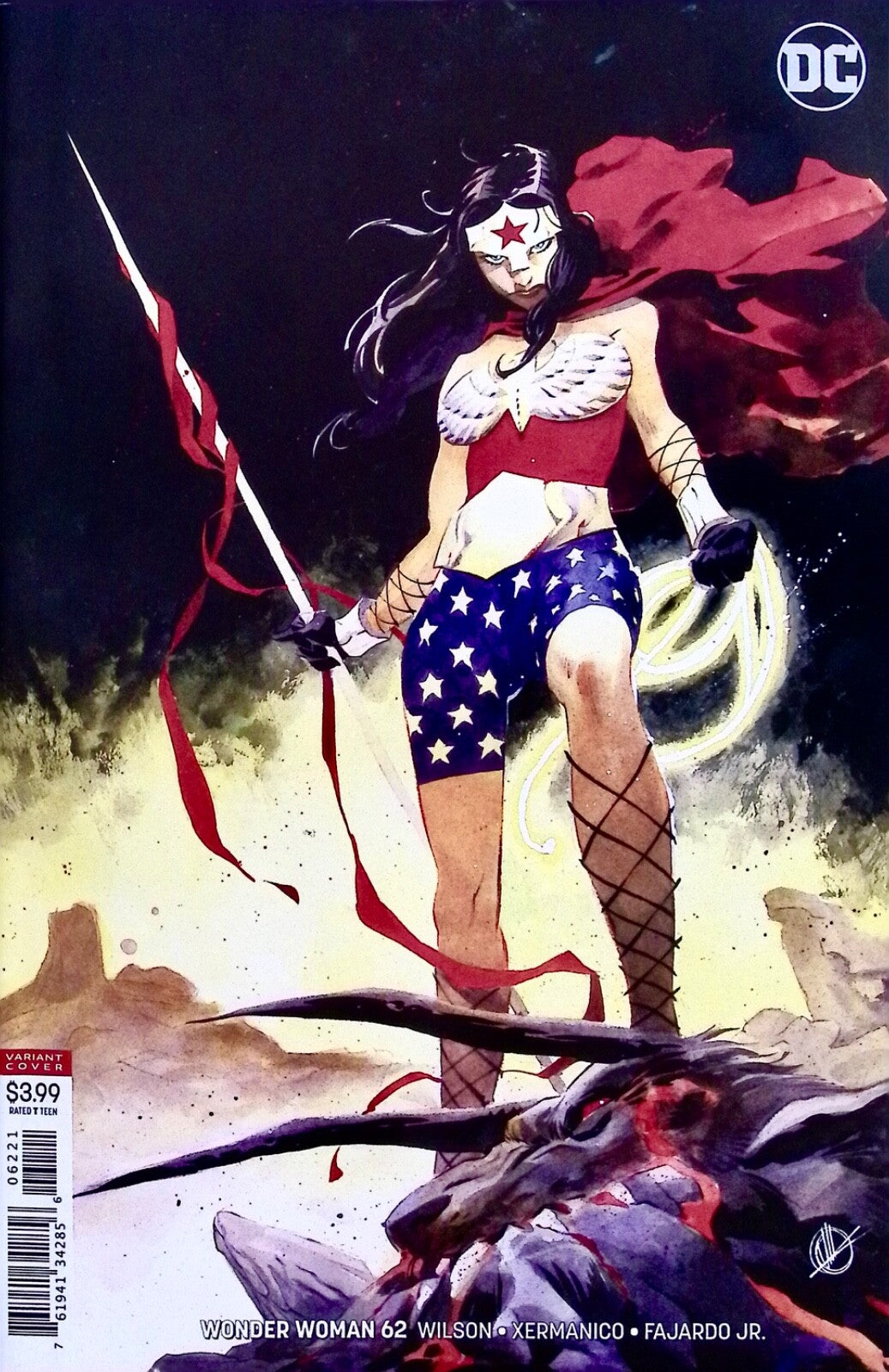 Wonder Woman # 62 (DC Comics 2018) Variant Cover