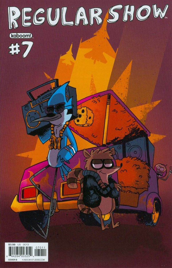 Regular Show # 7 (KaBoom! 2013) Cover B Caroline Breault Variant