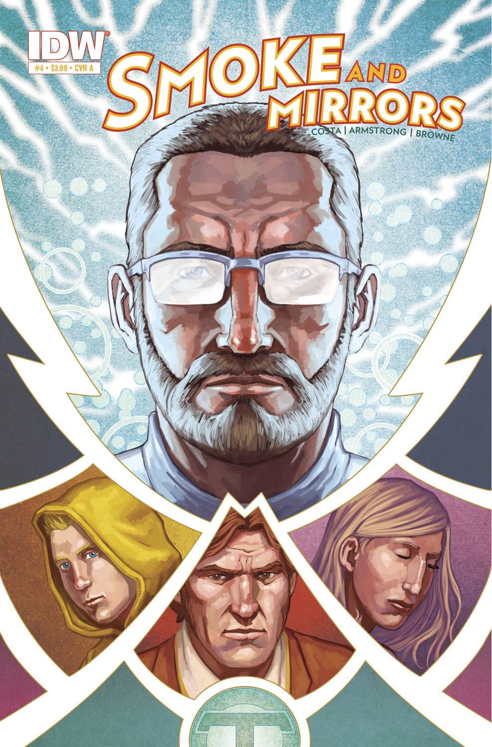 Smoke and Mirrors # 4 (IDW Comics 2012)
