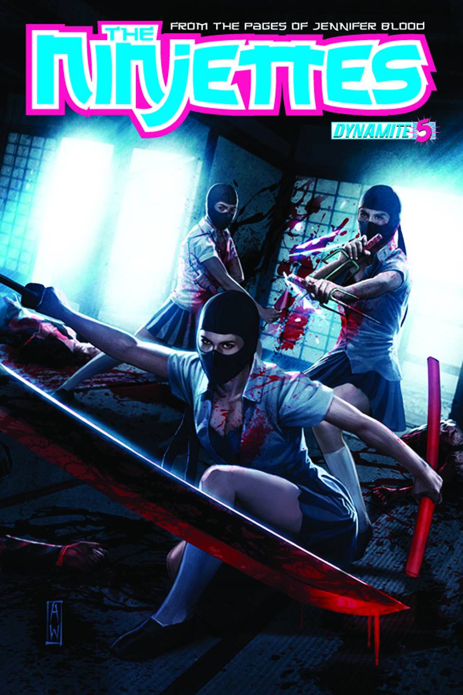Ninjettes # 5 (Dynamite Comics 2012)