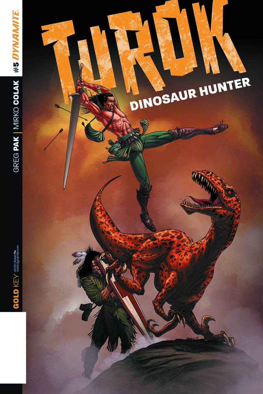 Turok: Dinosaur Hunter #  5 (Dynamite Comics 2014)