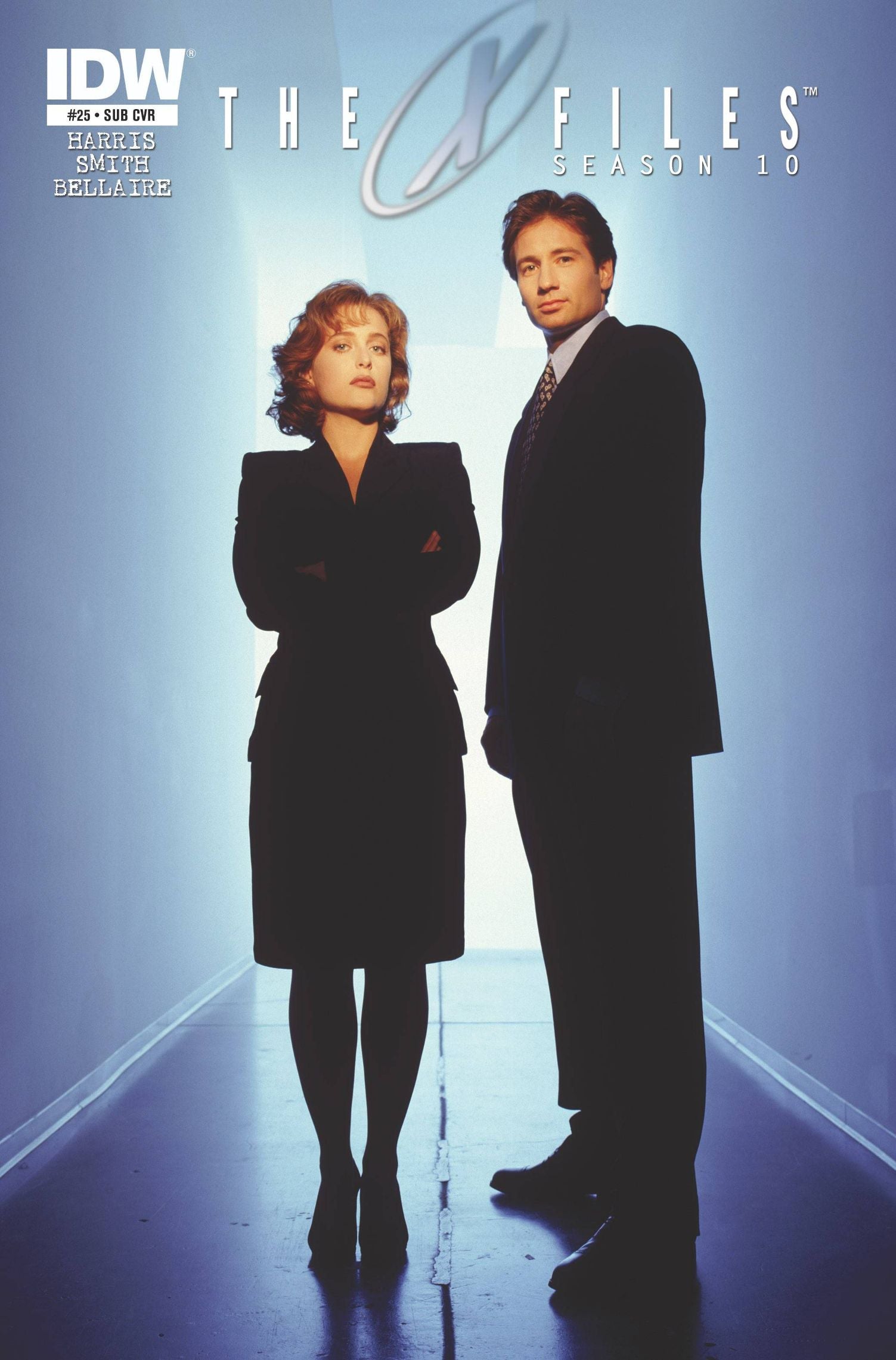 X-Files Season 10 # 25 (IDW Comics 2015) Subscription Variant Cover