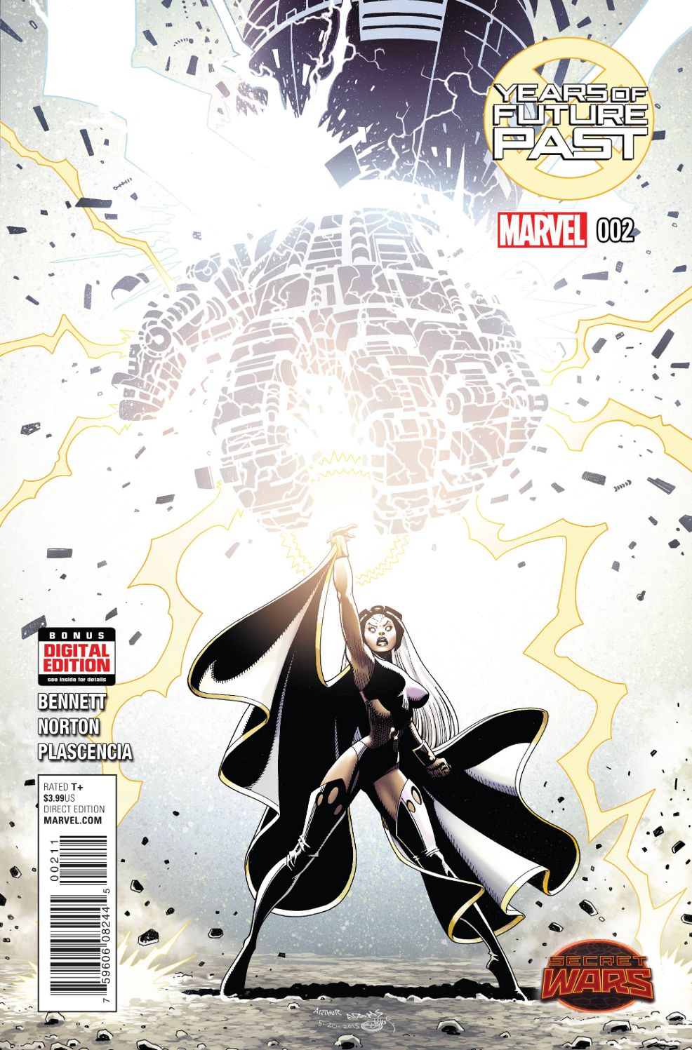 Years of Future Past SW # 2  (Marvel Comics 2015)