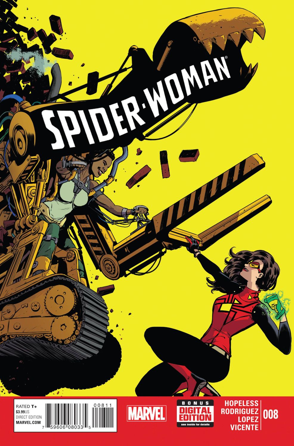 Spider-Woman, volume 4 #  8 (Marvel Comics 2014)