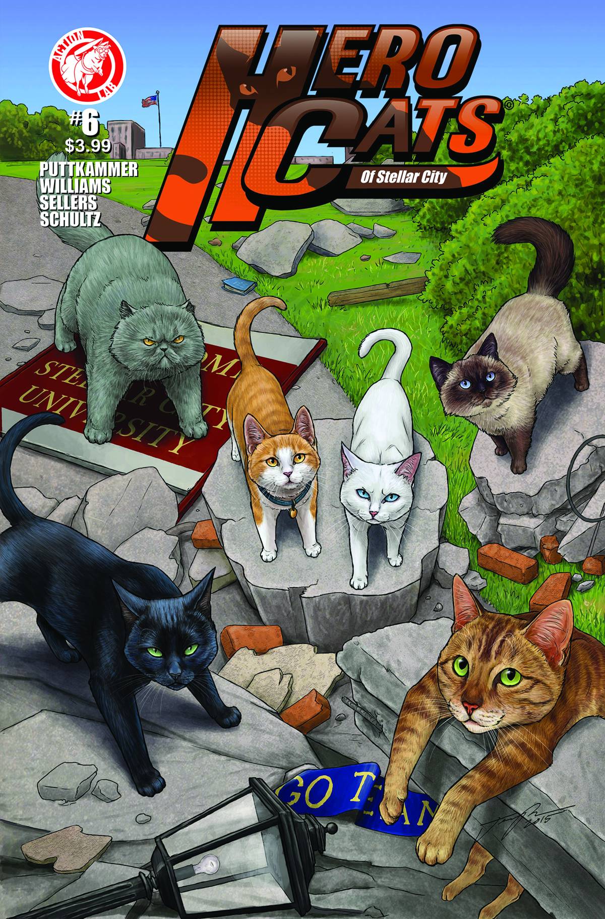 Hero Cats #  6 (Action Lab Comics 2014)