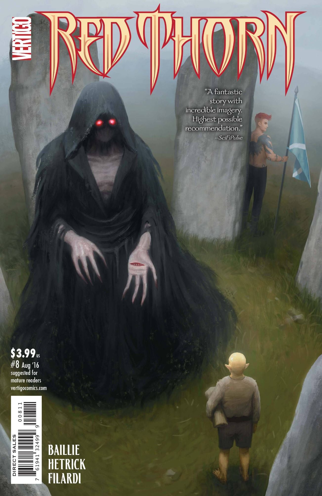 Red Thorn #  8 (Vertigo Comics 2016)