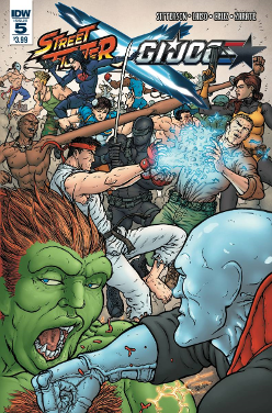 Street Fighter/G.I. Joe # 5 (Udon Comic Book 2016)
