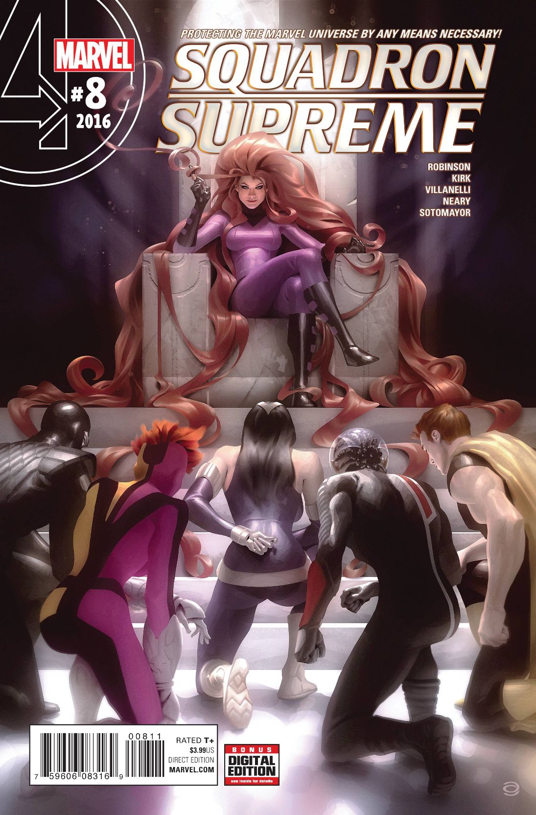 Squadron Supreme #  8 (Marvel Comics 2016)