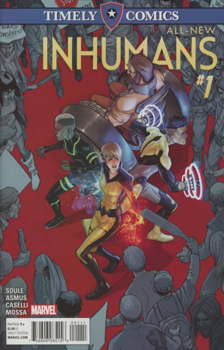 Timely Comics: All-New Inhumans #  1 (Marvel Comics 2016)