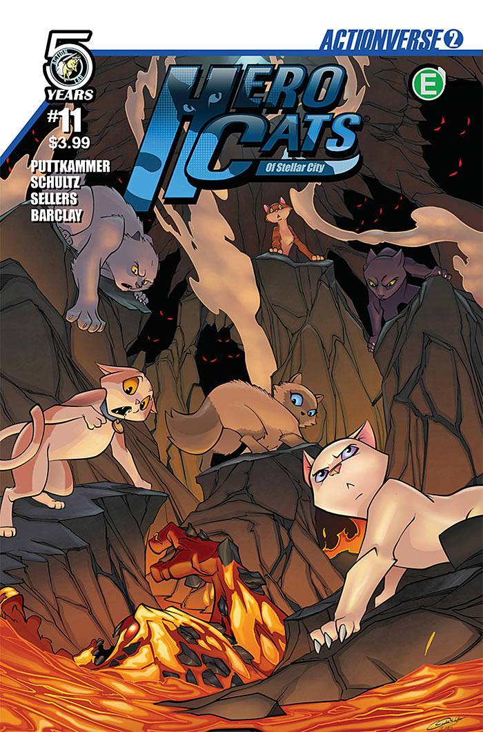 Hero Cats # 11 (Action Lab Comics 2016)