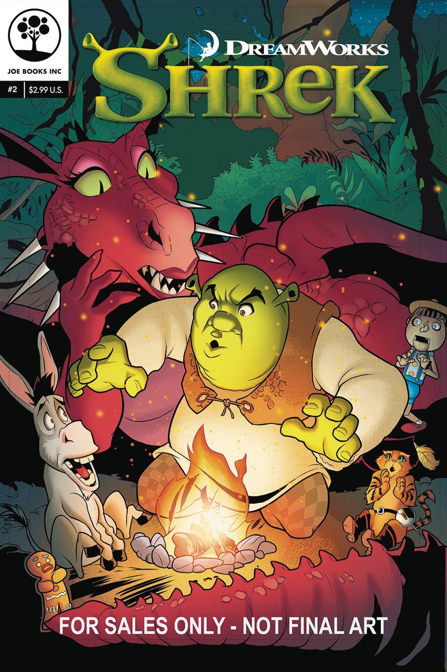 Shrek # 2 (Joes Books Inc. 2016)