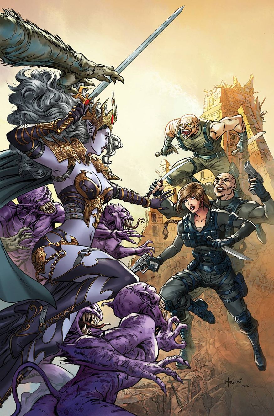 Escape From Monster Island # 6 (Zenescope comics 2016)
