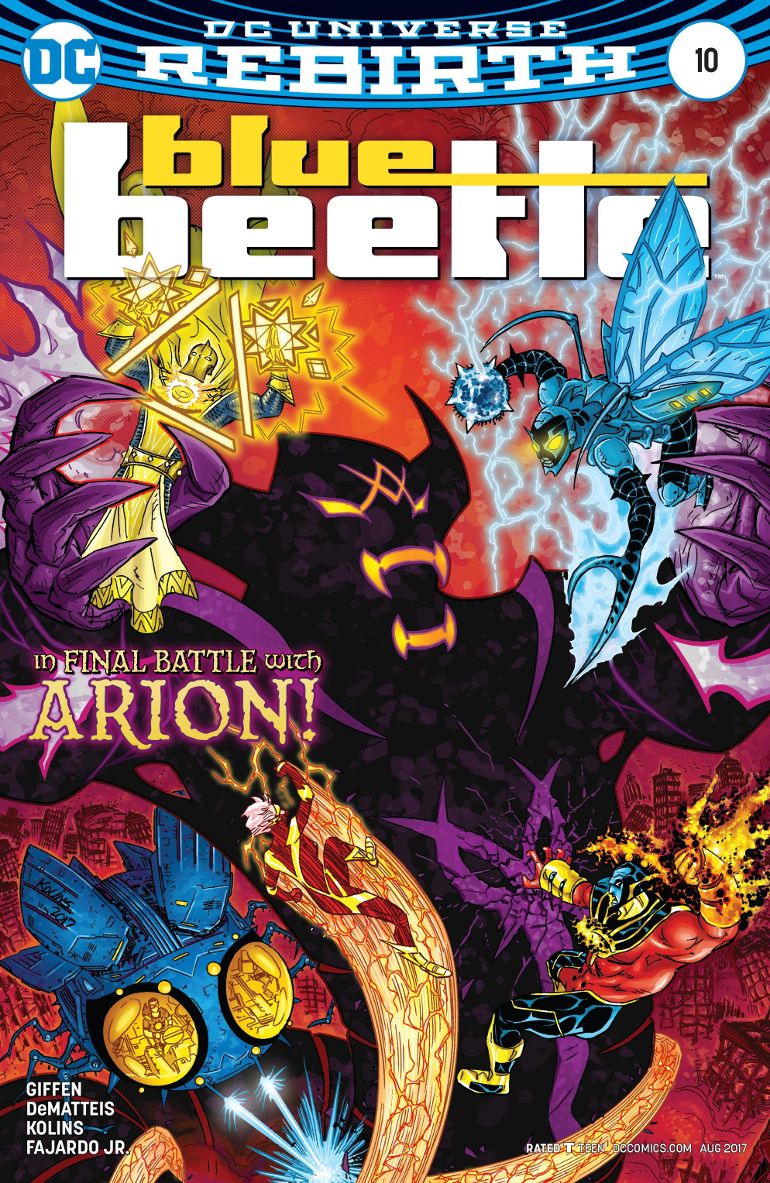 Blue Beetle # 10 Rebirth (DC Comics 2017)