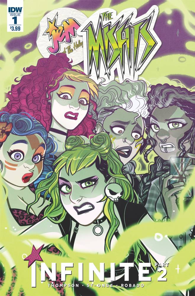 Jem And The Holograms: The Misfits: Infinite #  1 of 3 (IDW Publishing 2017)