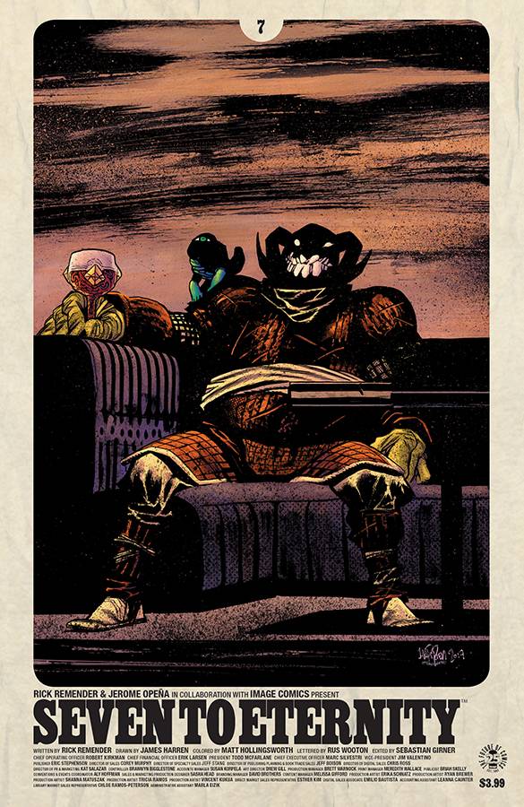 Seven To Eternity #  7 (Image Comics 2017)
