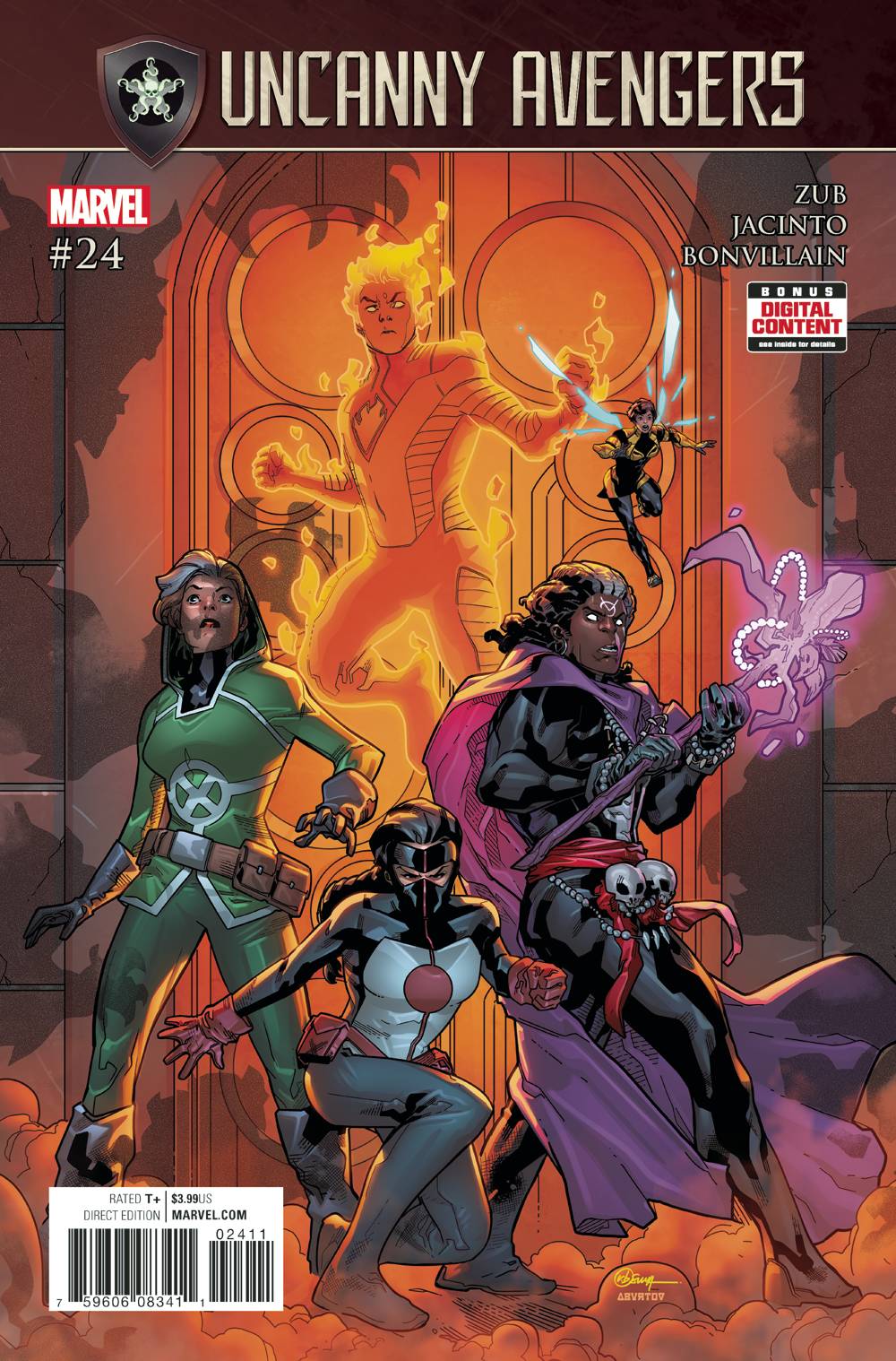 Uncanny Avengers, volume 3  # 24 (Marvel Comics 2017)