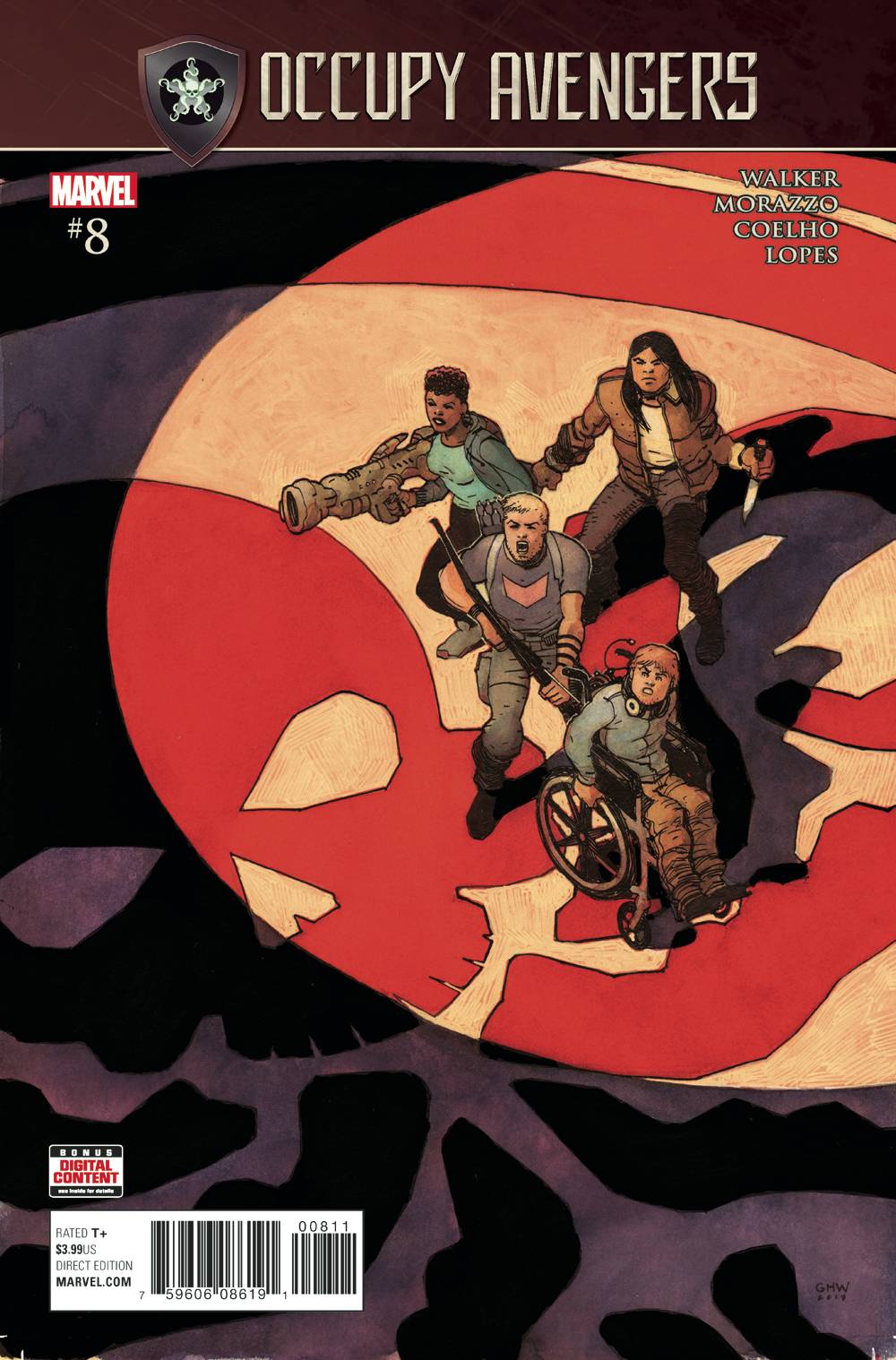 Occupy Avengers #  8 (Marvel Comics 2017)
