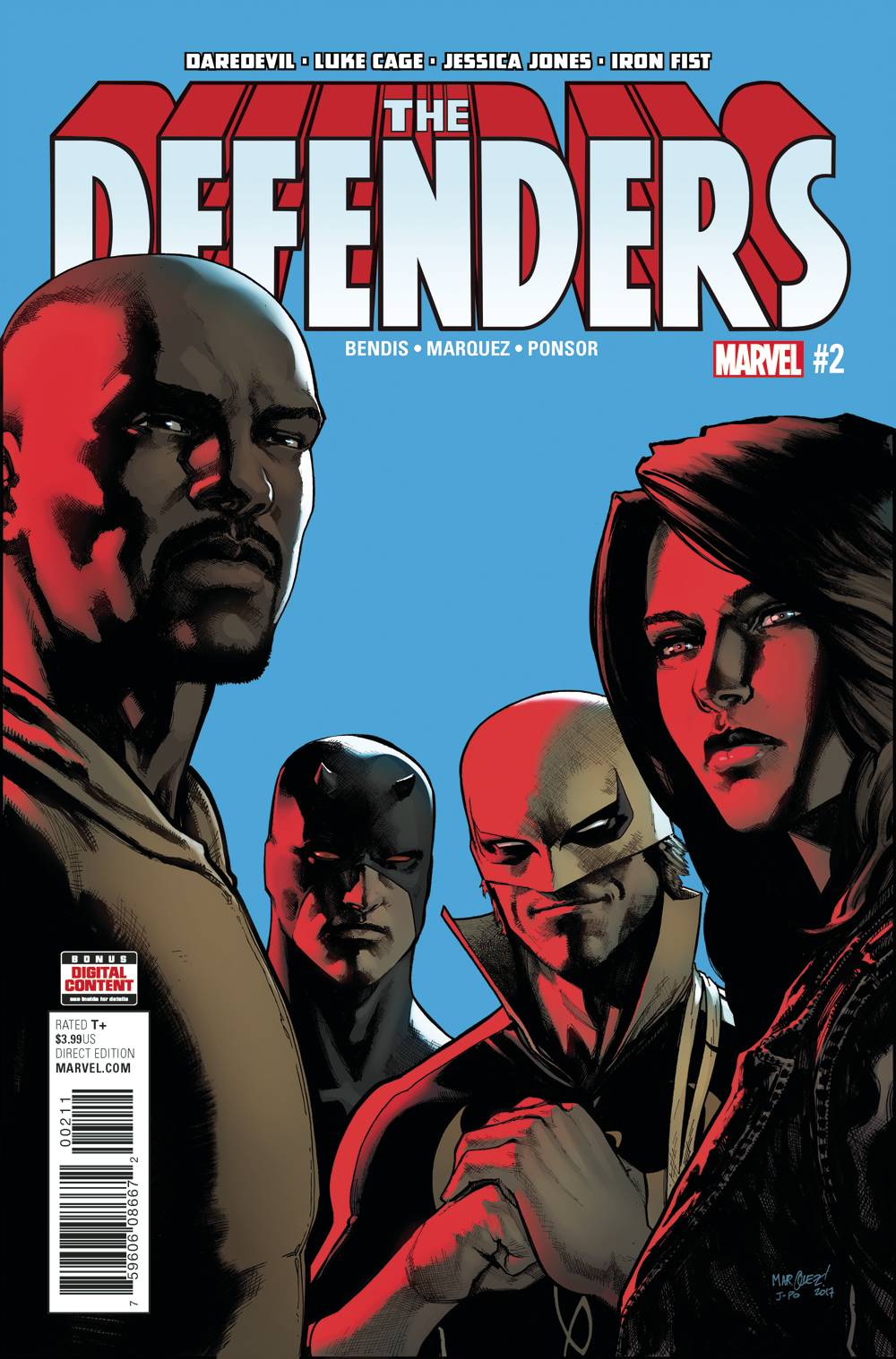 Defenders #  2 Leg (Marvel Comics 2017)