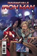 Invincible Iron Man, volume 3 #  8 (Marvel Comics 2017)