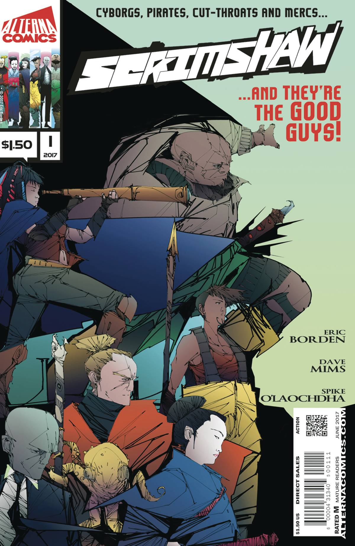Scrimshaw #  1 (Alterna Comics 2017)