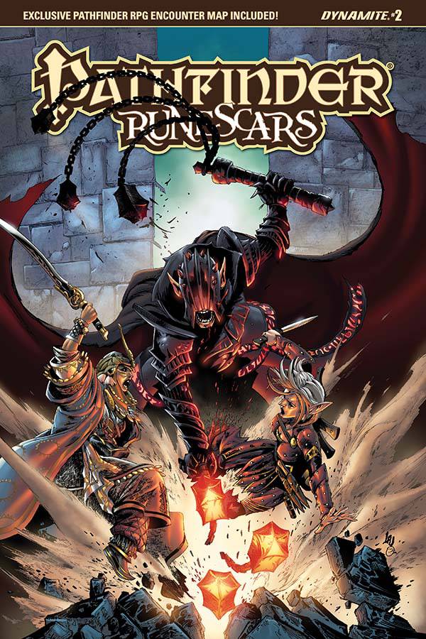 Pathfinder: Runescars #  2 of 5 (Dynamite Comics 2017)