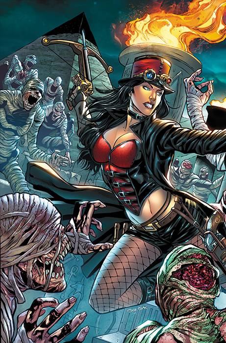 Van Helsing vs. The Mummy Of Amun-Ra #  6 of 6 (Zenescope Comics 2017)