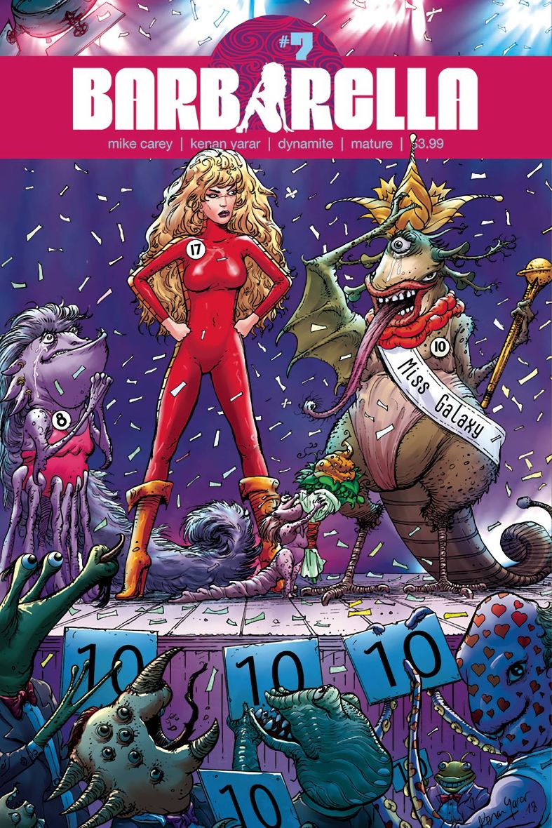Barbarella #  7 (Dynamite Comics 2018) "Subscription Cover"
