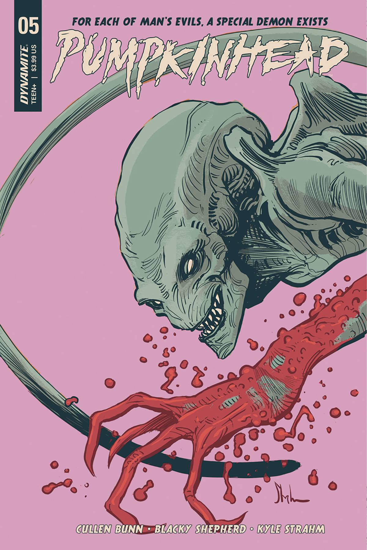 Pumpkinhead #  5 of 5 (Dynamite Comics 2018)