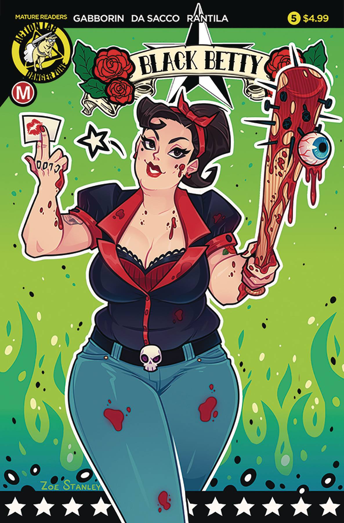 Black Betty #  5 (Action Lab 2018)