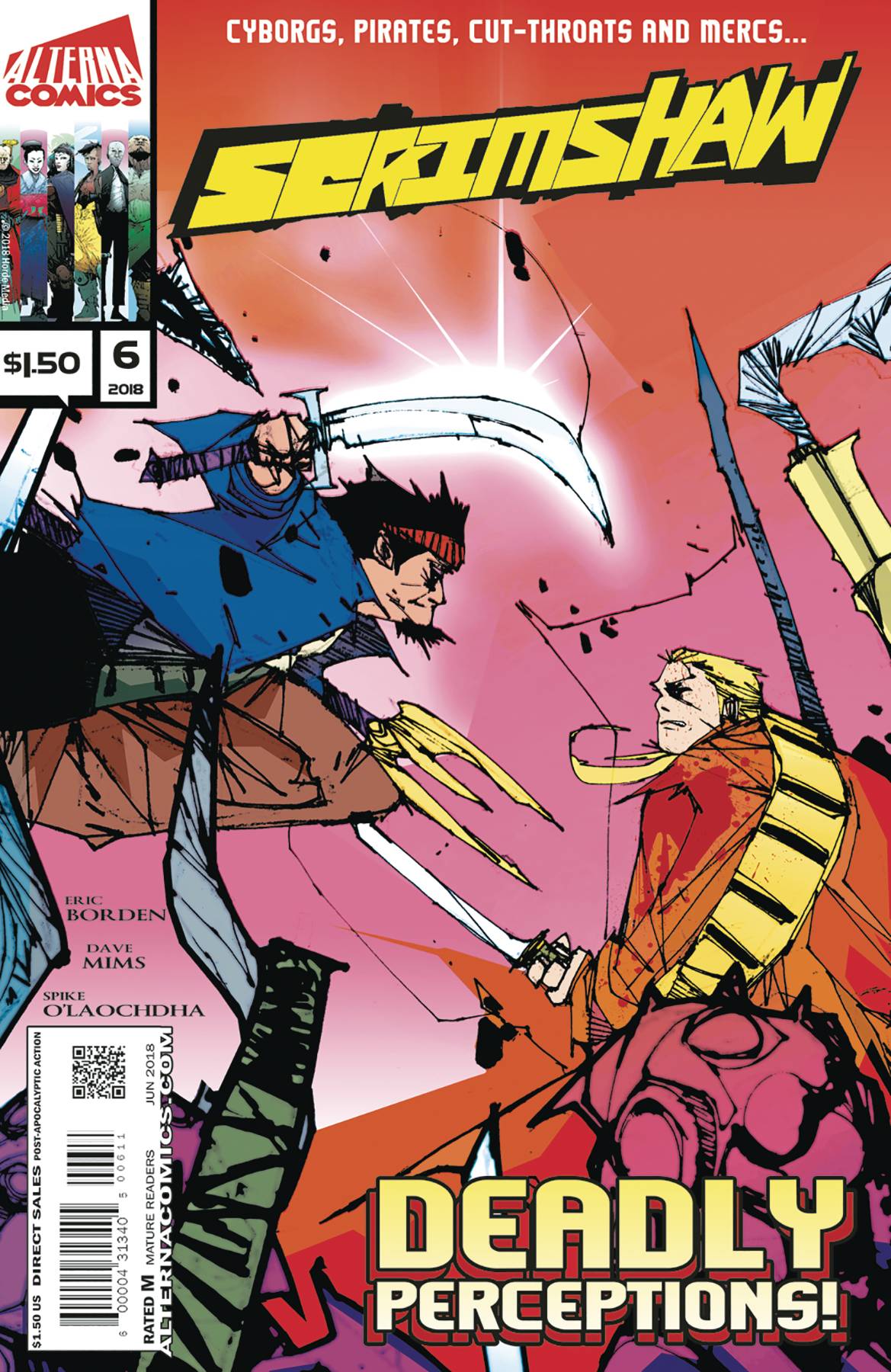 Scrimshaw #  6 (Alterna Comics 2018)