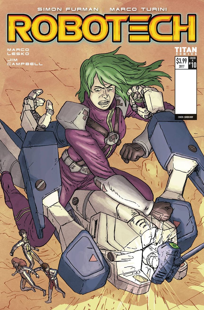 Robotech # 10 (Titan Comics 2018)