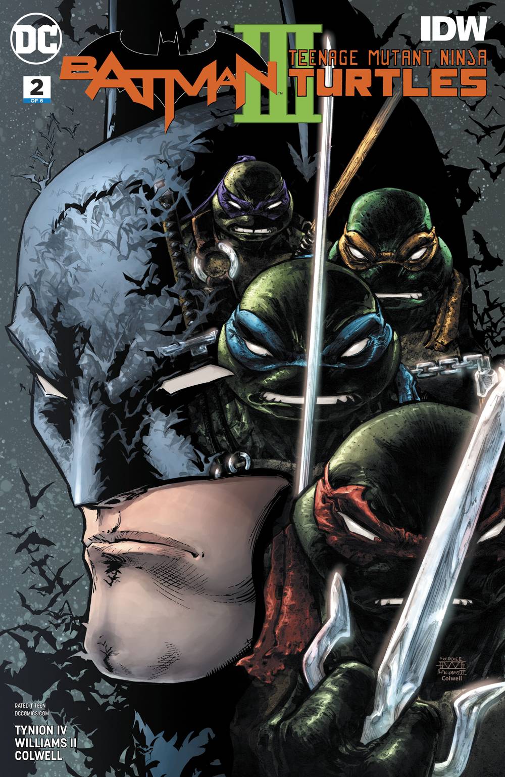 Batman Teenage Mutant Ninja Turtles III #  2 of 6 (DC Comics 2019) Comic Book