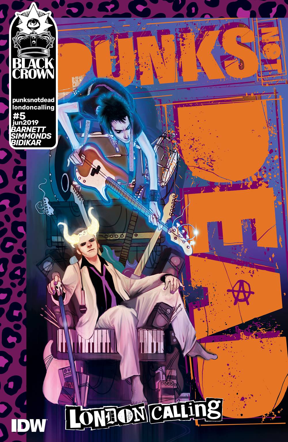 Punks Not Dead: London Calling #  5 (IDW Publishing 2019)