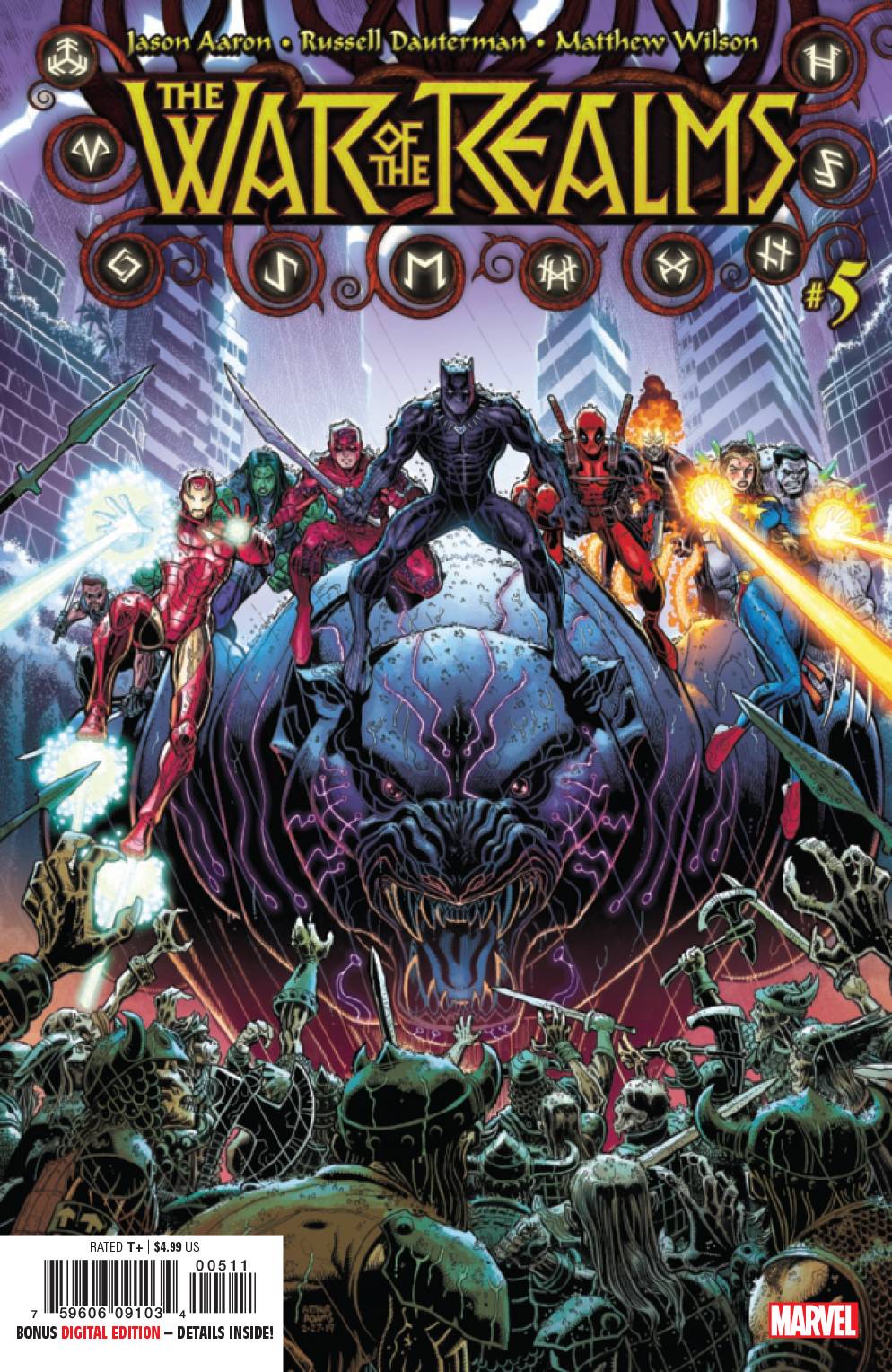 War of Realms #  5 of 6 (Marvel Comics 2019)