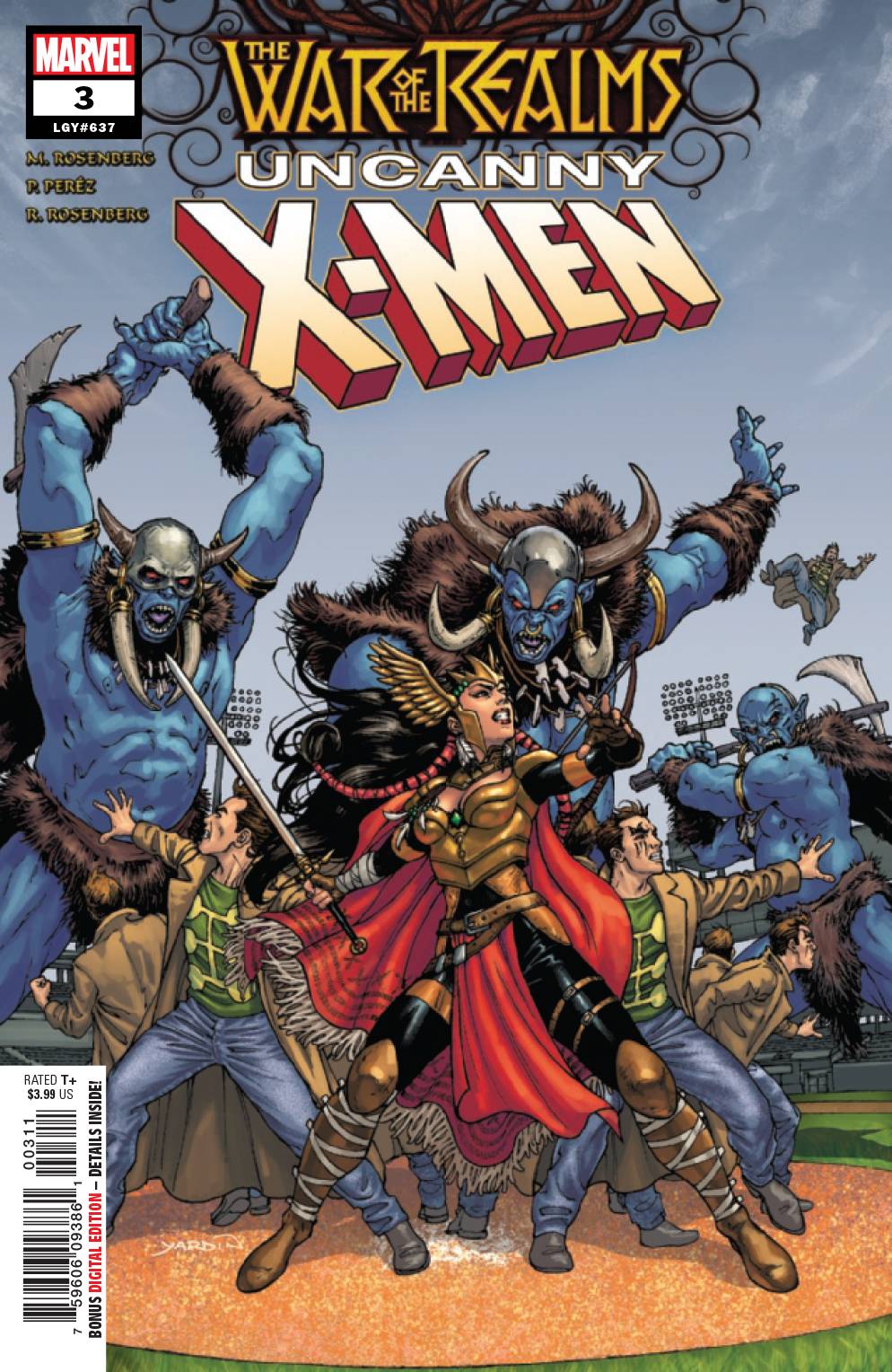 War Of The Realms: Uncanny X-Men #  3 of 3 (Marvel Comics 2019)