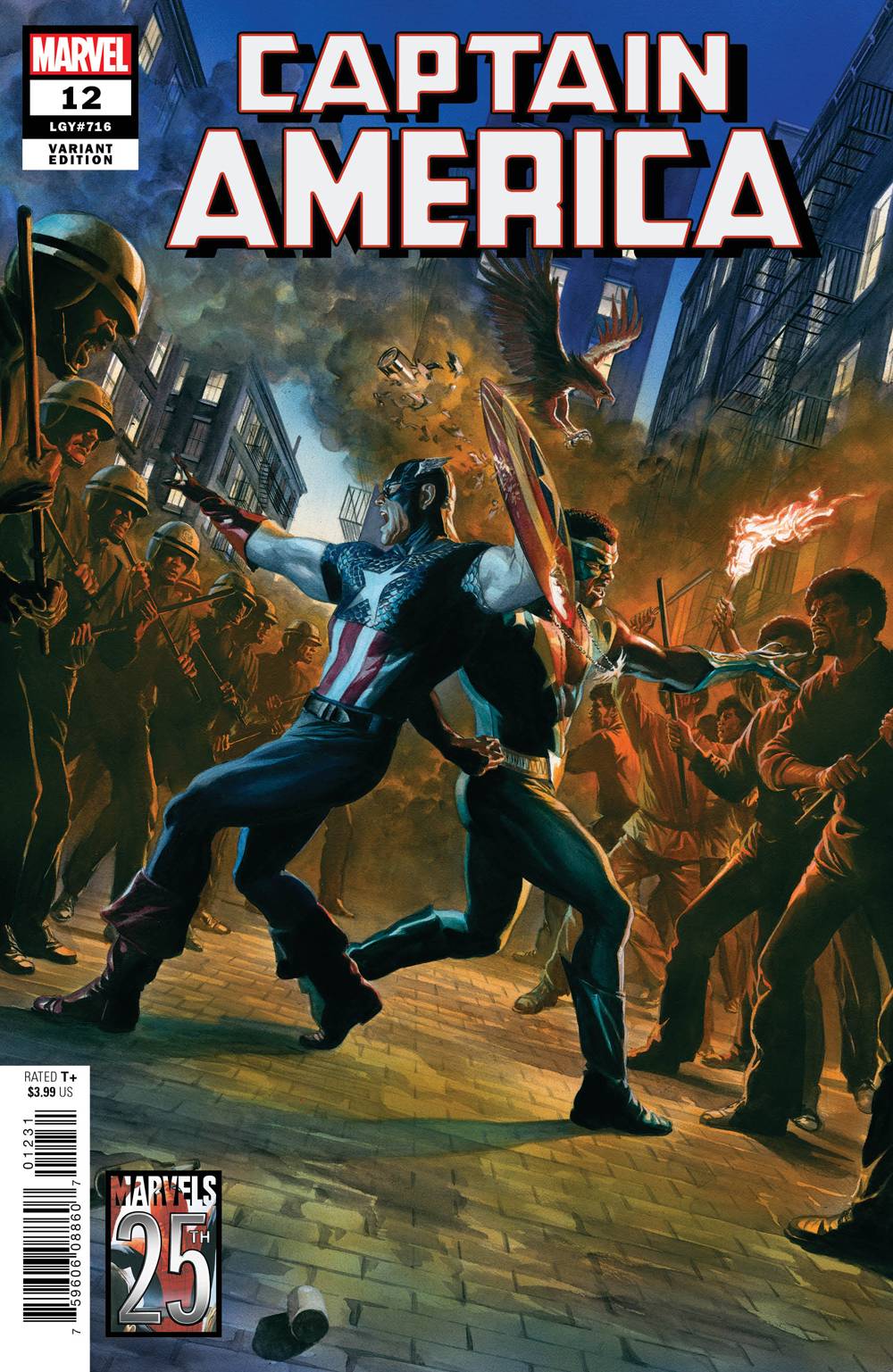 Captain America # 12 2019 (Marvel Comics 2019) Marvel 25th Anniversary Variant Edition